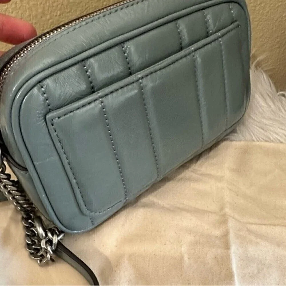New Tory Burch Kira patent Small camera bag
